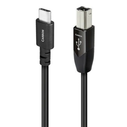 สาย USB AUDIOQUEST : USB-CARBON (C TO B) (USB 2.0) (1.5 เมตร)_0